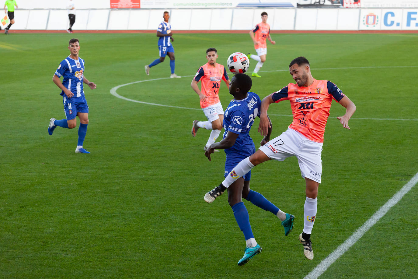 Fotos: El duelo regional entre Lorca Deportiva y Yeclano, en imágenes