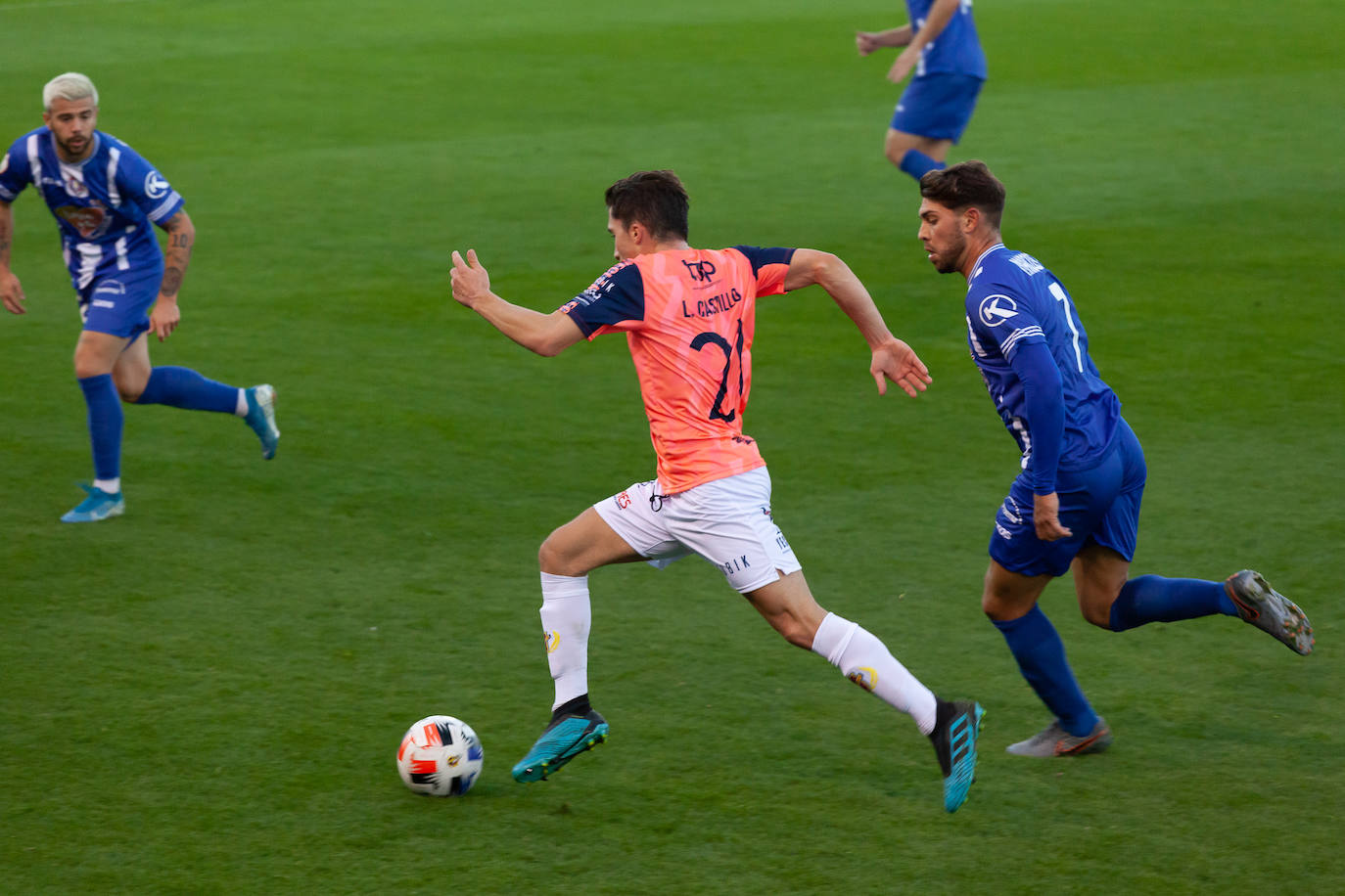 Fotos: El duelo regional entre Lorca Deportiva y Yeclano, en imágenes