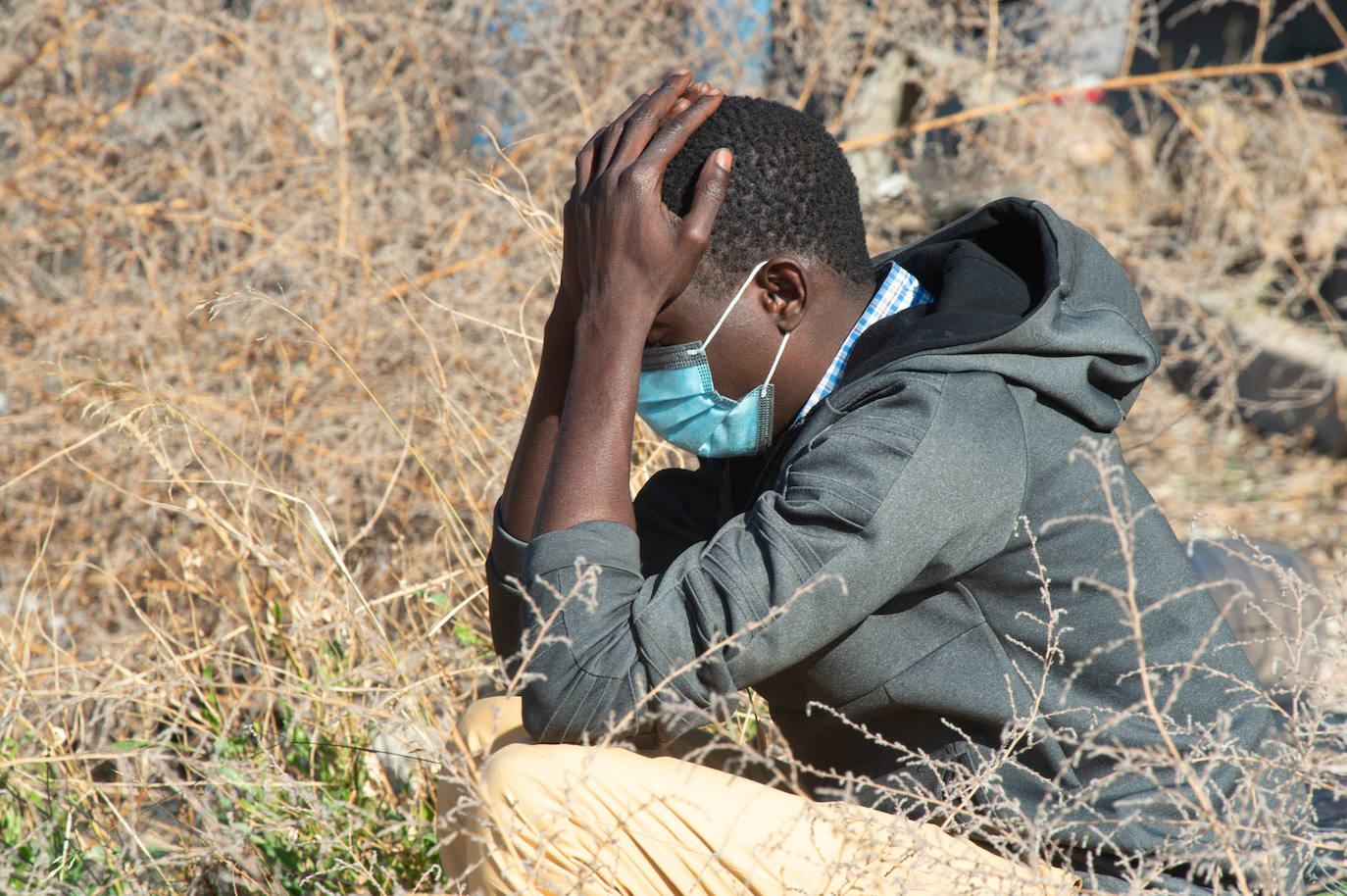 Fotos: Protestas por el desalojo de un edificio ocupado en el barrio murciano de San Pío