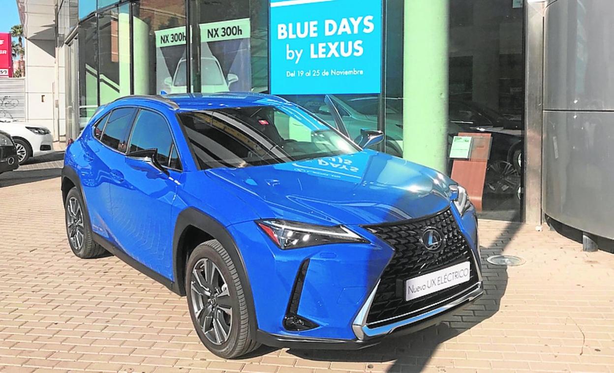 El Lexus UX 300eléctrico.