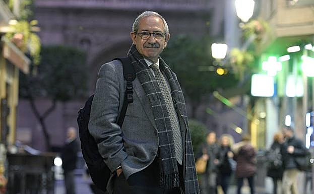 Antonio Vercher, fotografiado en Murcia en enero.