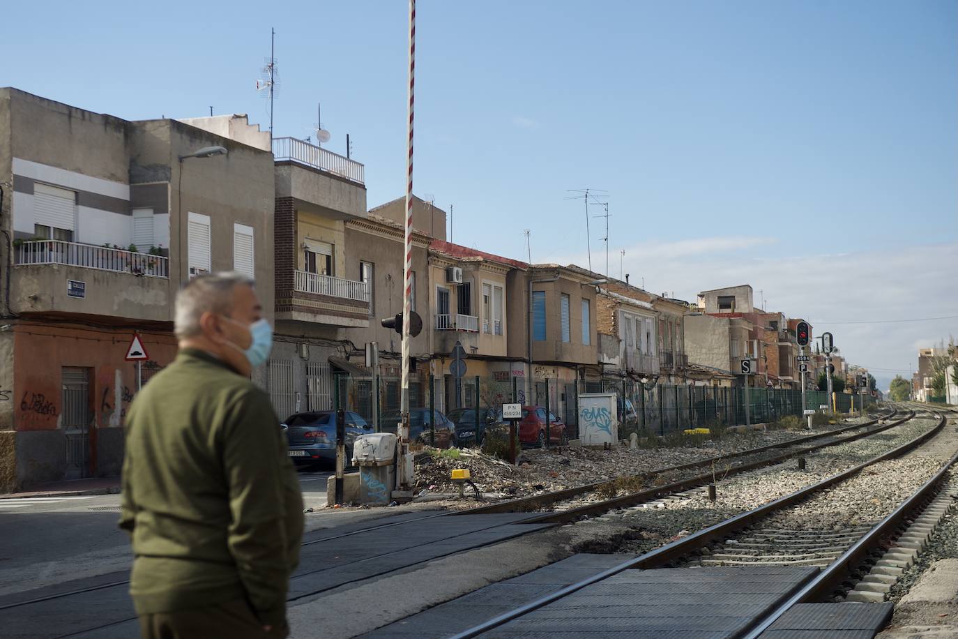 Fotos: Expropiación de viviendas junto al paso a nivel de Barriomar de Murcia
