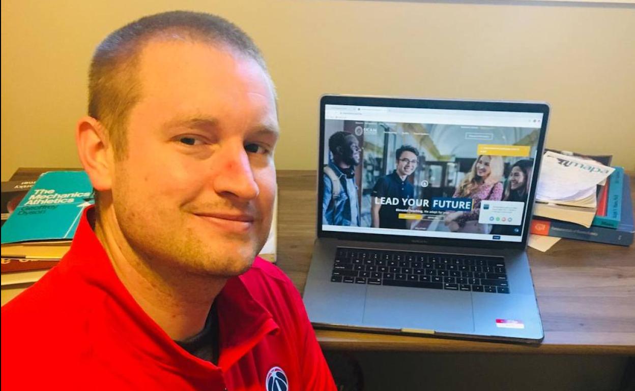 Adam Petway, director de preparación física de los Washington Wizards. 