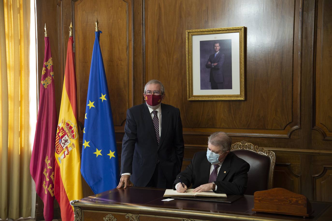 Fotos: La Asamblea Regional homenajea a diez políticos murcianos que participaron en la Constitución de 1812