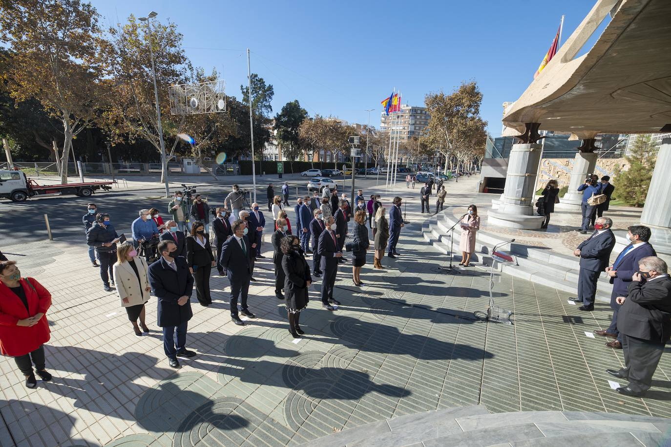 Fotos: La Asamblea Regional homenajea a diez políticos murcianos que participaron en la Constitución de 1812