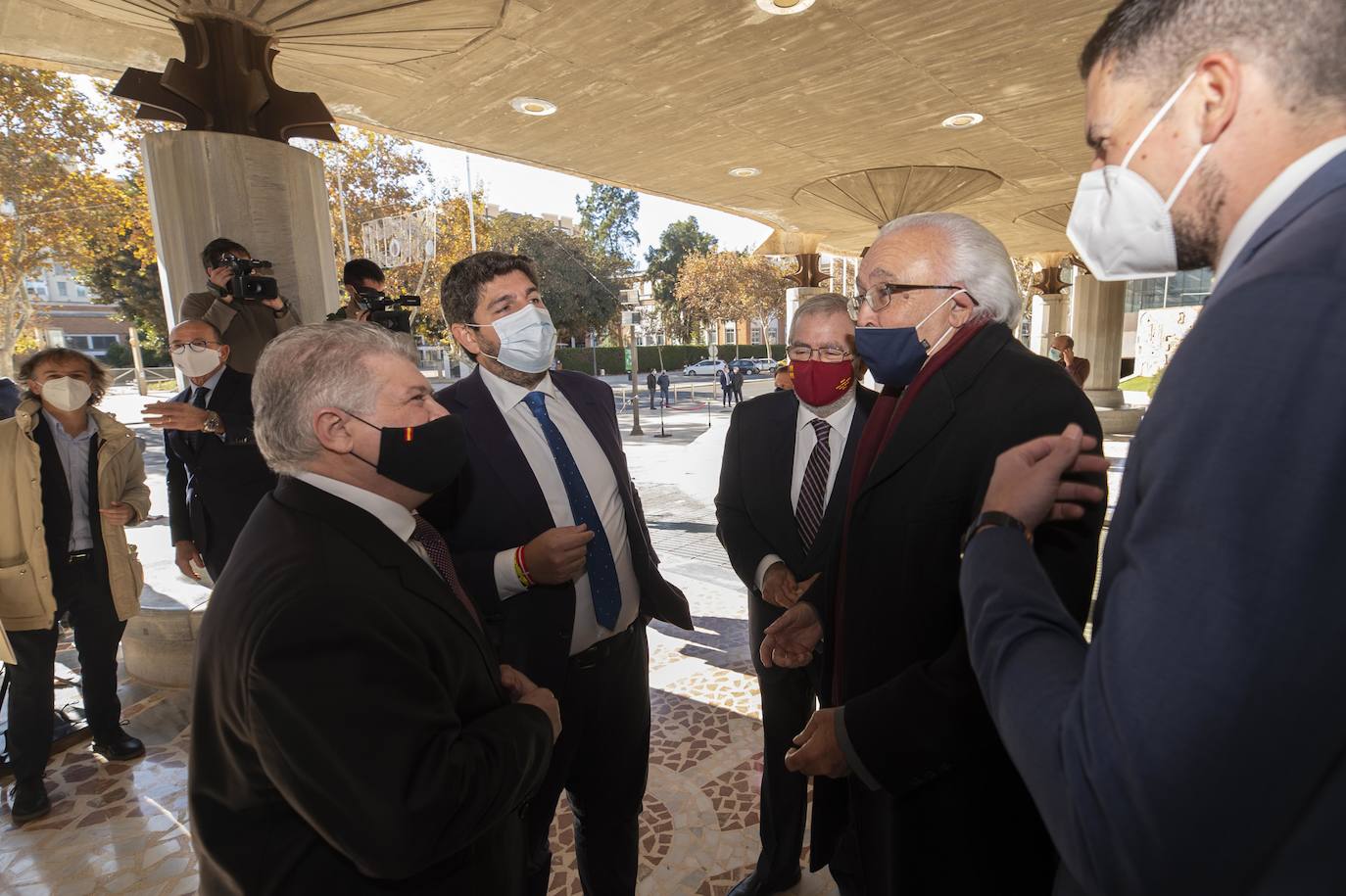 Fotos: La Asamblea Regional homenajea a diez políticos murcianos que participaron en la Constitución de 1812