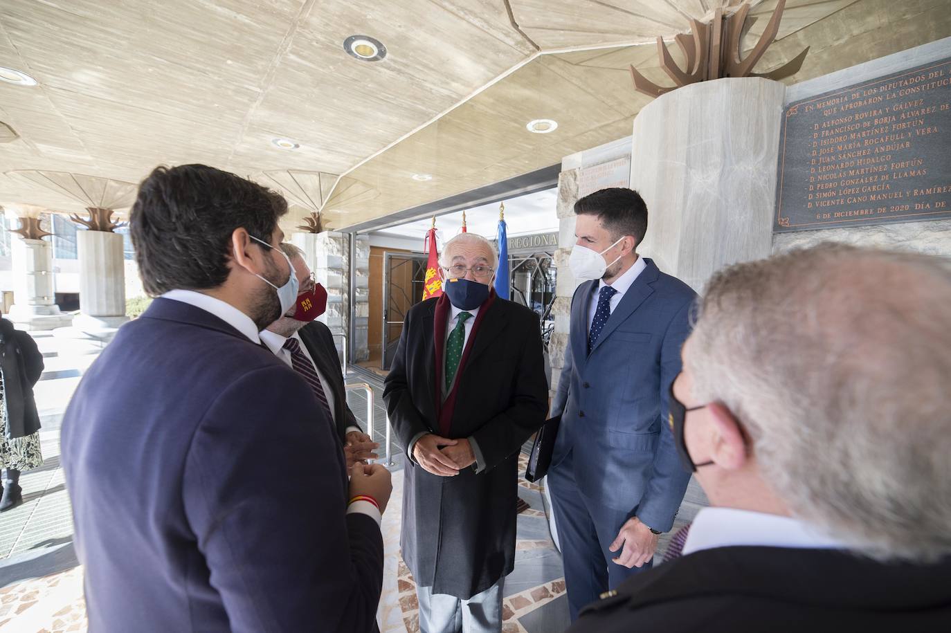 Fotos: La Asamblea Regional homenajea a diez políticos murcianos que participaron en la Constitución de 1812