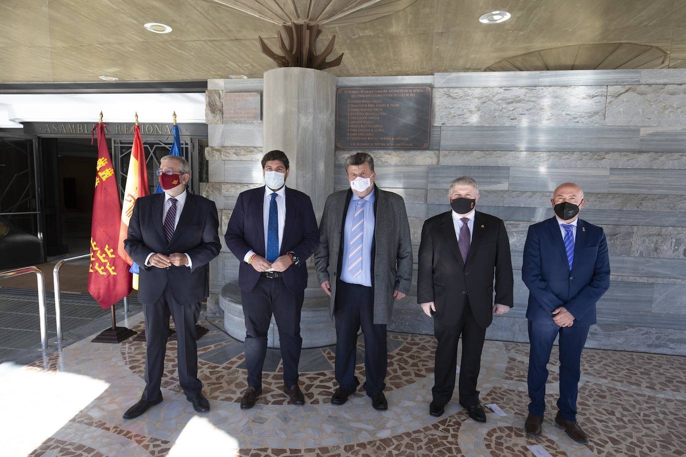 Fotos: La Asamblea Regional homenajea a diez políticos murcianos que participaron en la Constitución de 1812