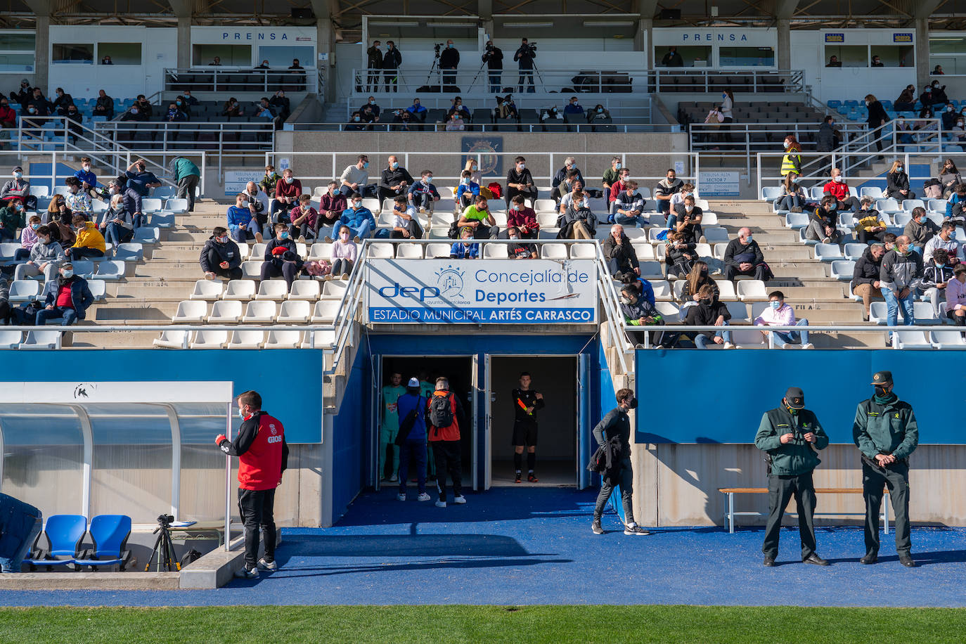 Fotos: El empate del Lorca Deportiva ante el Granada B, en imágenes