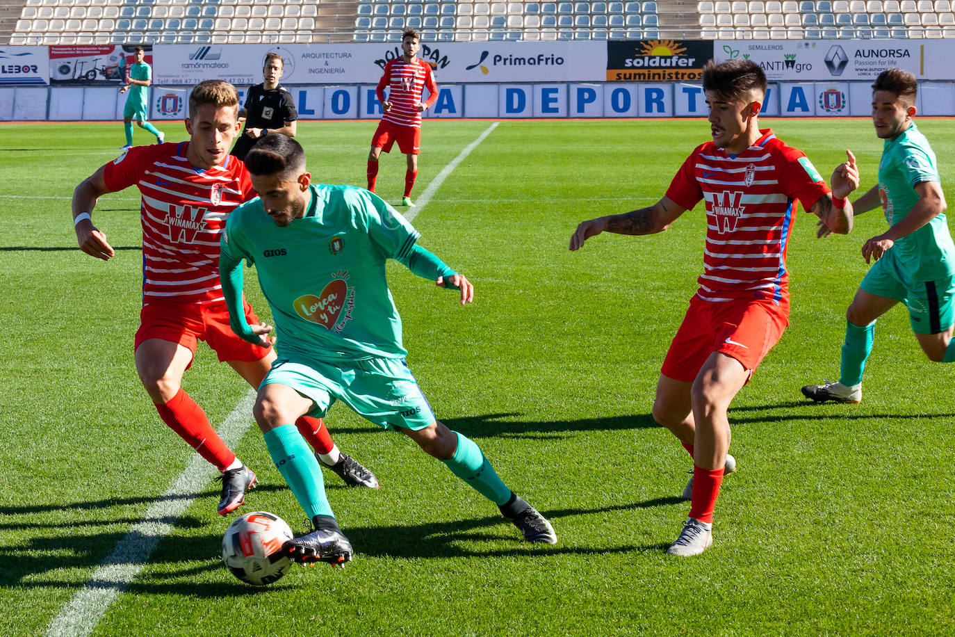 Fotos: El empate del Lorca Deportiva ante el Granada B, en imágenes
