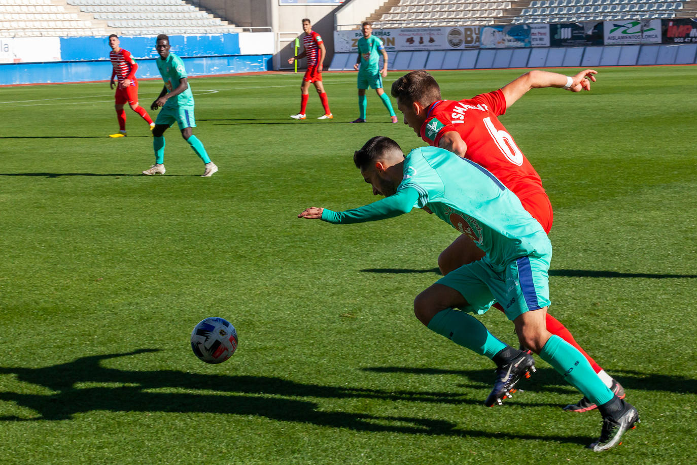 Fotos: El empate del Lorca Deportiva ante el Granada B, en imágenes