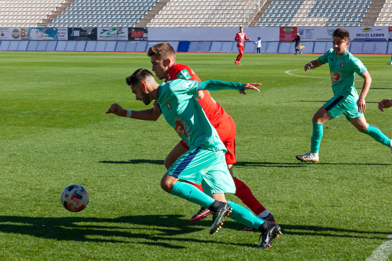 Fotos: El empate del Lorca Deportiva ante el Granada B, en imágenes