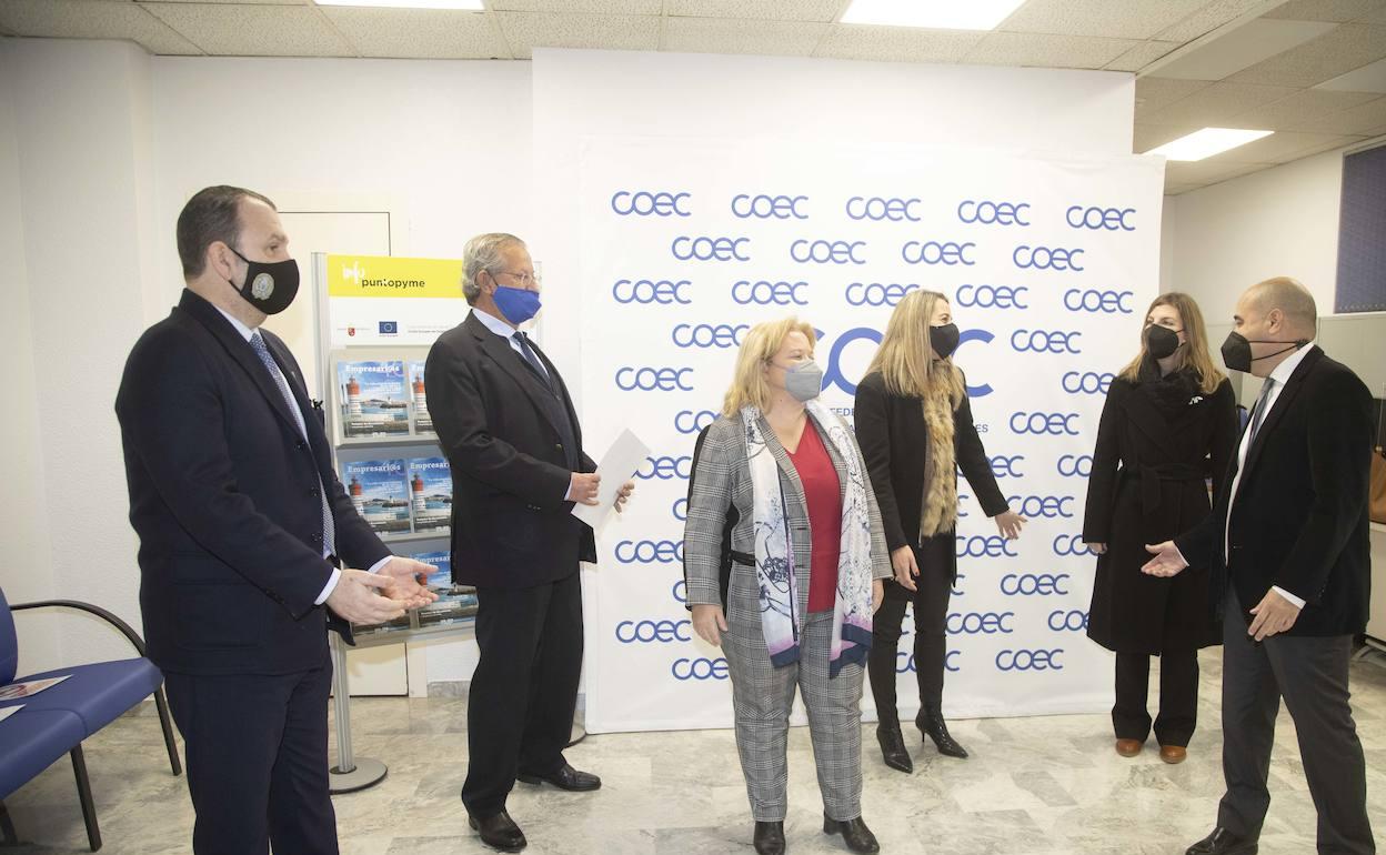 Antonio Navarro Selfa, José Moreno, Ana Correa, Rocío Madrid, Mar Florenciano y Miguel Martínez. 