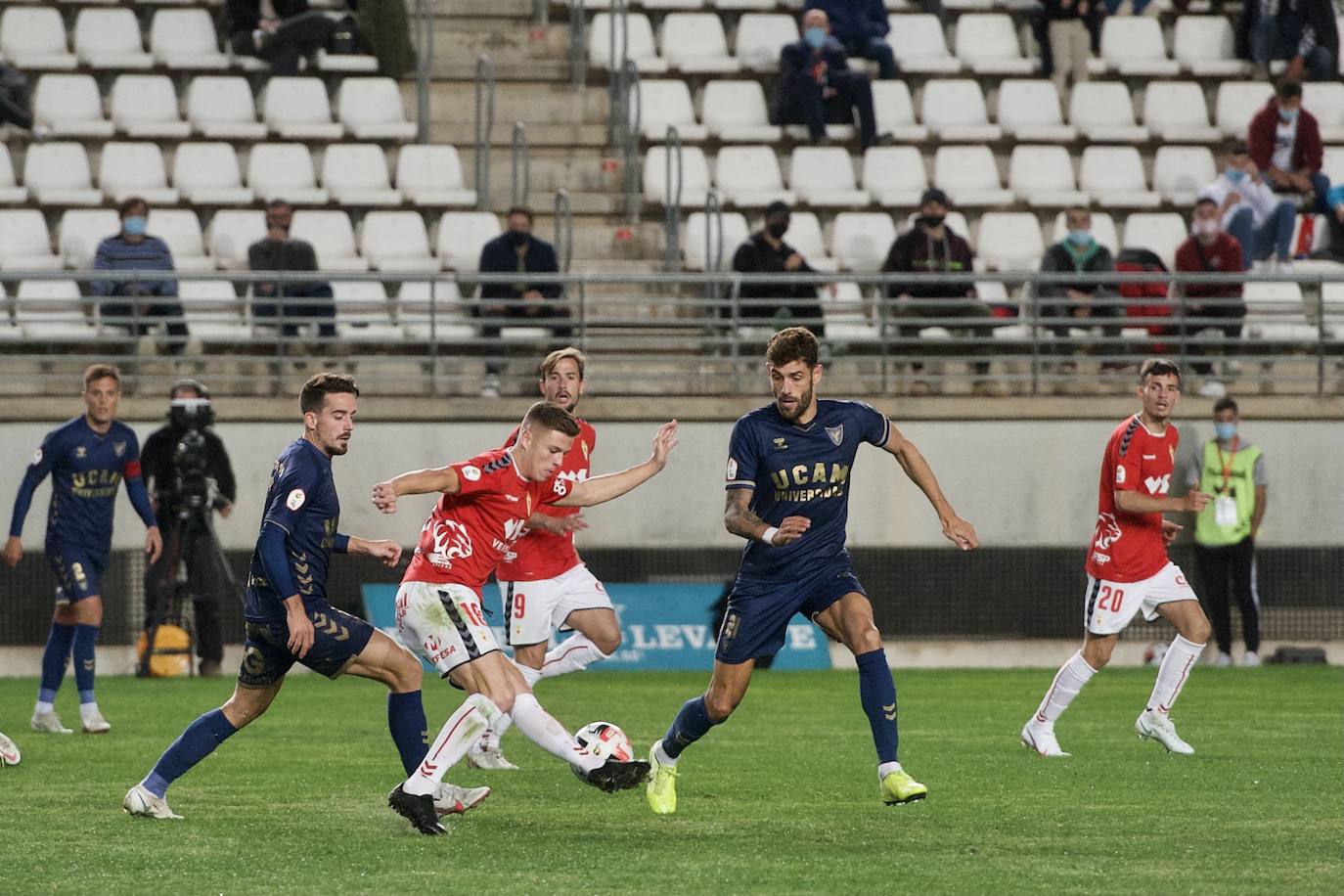 Fotos: Las imágenes del Real Murcia - UCAM CF