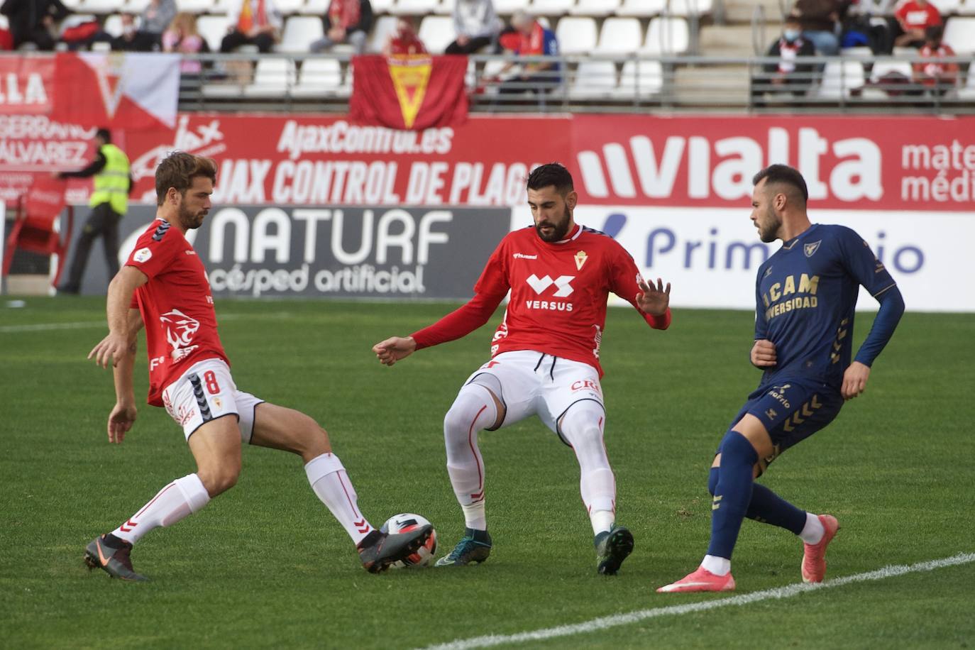 Fotos: Las imágenes del Real Murcia - UCAM CF