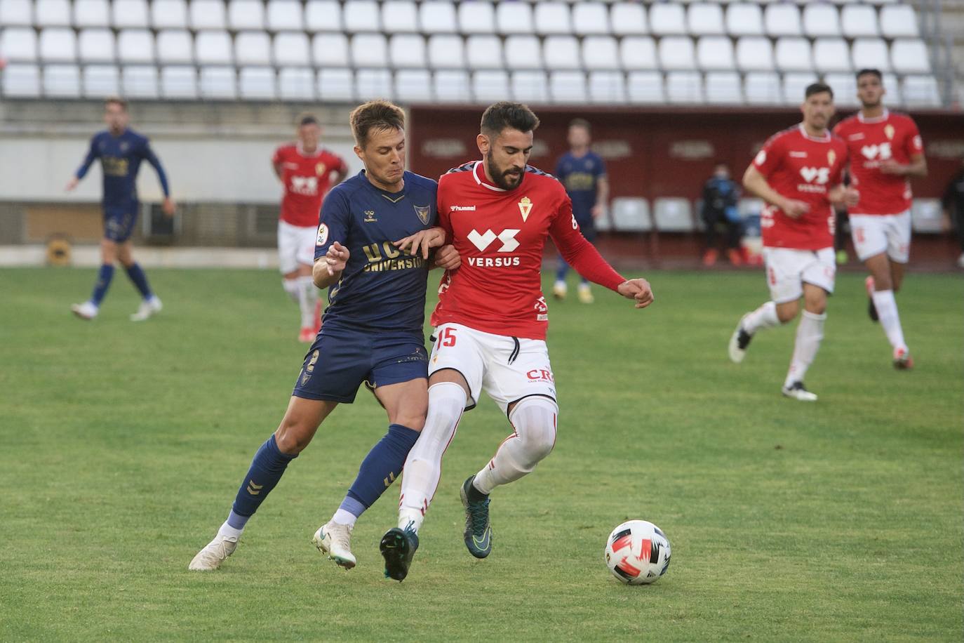 Fotos: Las imágenes del Real Murcia - UCAM CF