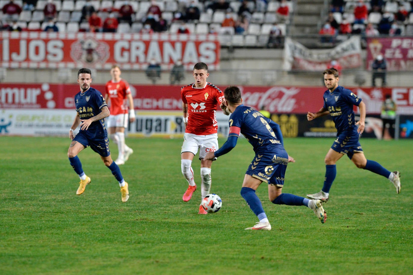 Fotos: Las imágenes del Real Murcia - UCAM CF