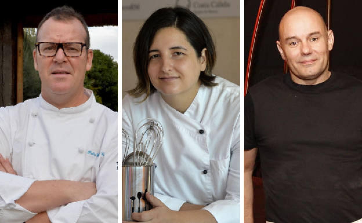 Pablo González (Cabaña Buenavista); María Gómez (Magoga), y Nazario Cano (Odiseo).