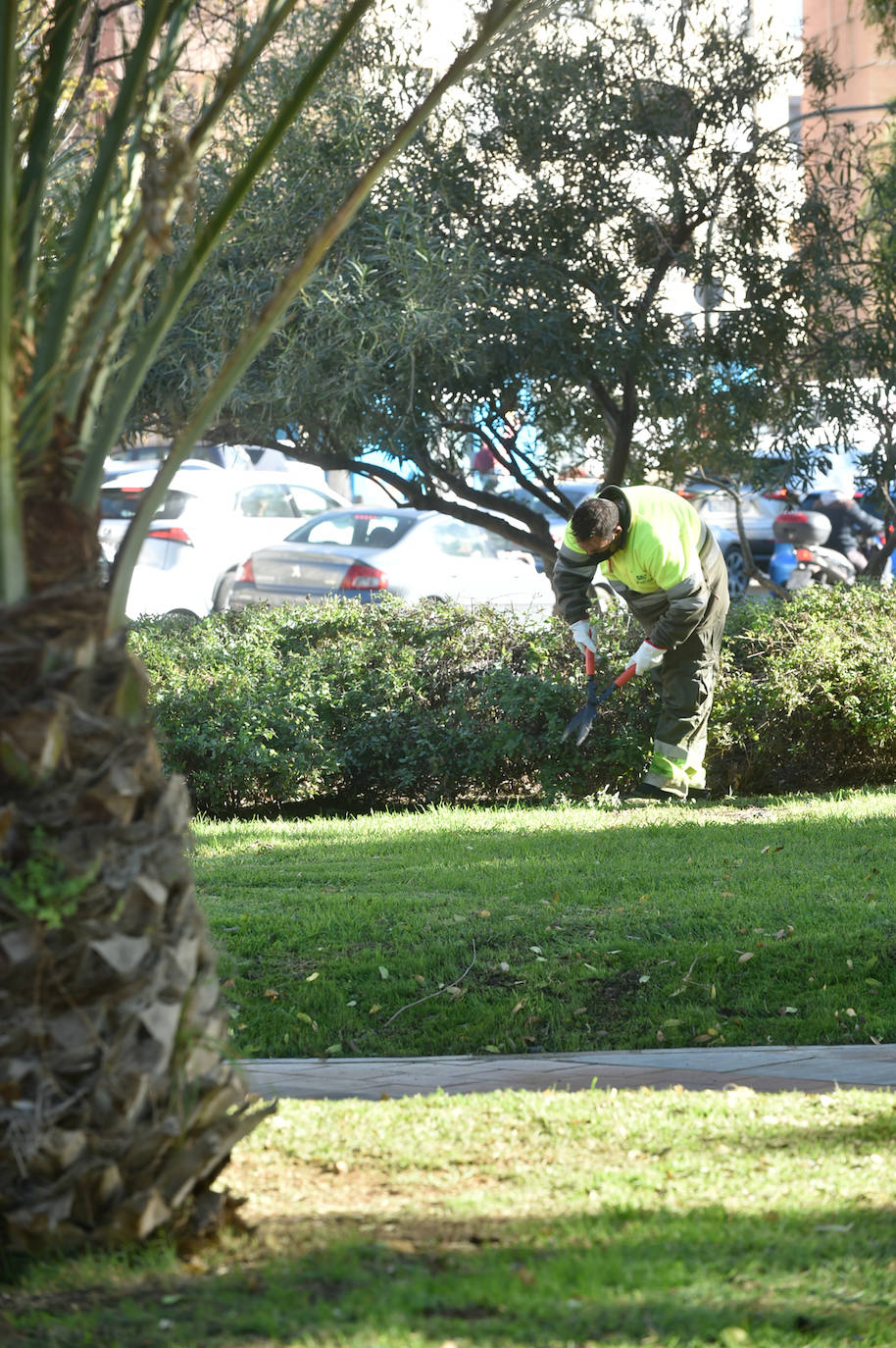 Fotos: El jardín Teniente Flomesta de Murcia estrena zonas de recreo y descanso