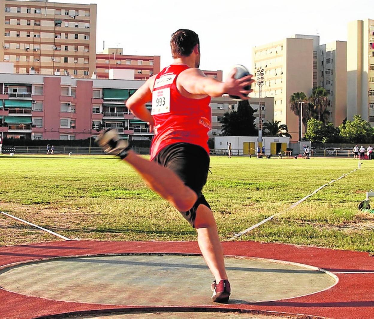 Un lanzamiento en la pista de Cartagena, este año. 