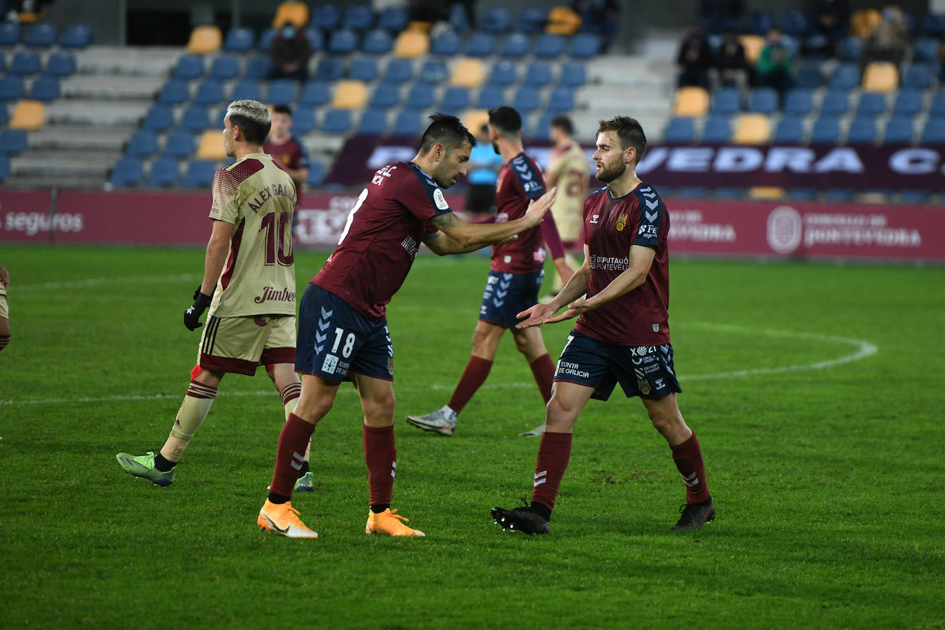 Fotos: Pontevedra-Cartagena de Copa del Rey