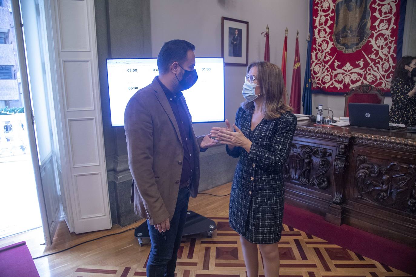 Fotos: Pleno del Ayuntamiento de Cartagena del jueves 17 de diciembrede 2020