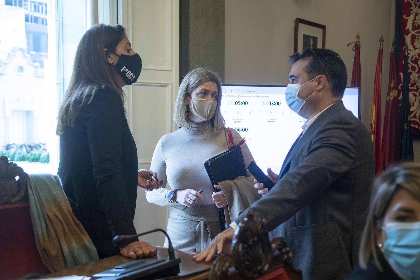 Fotos: Pleno del Ayuntamiento de Cartagena del jueves 17 de diciembrede 2020