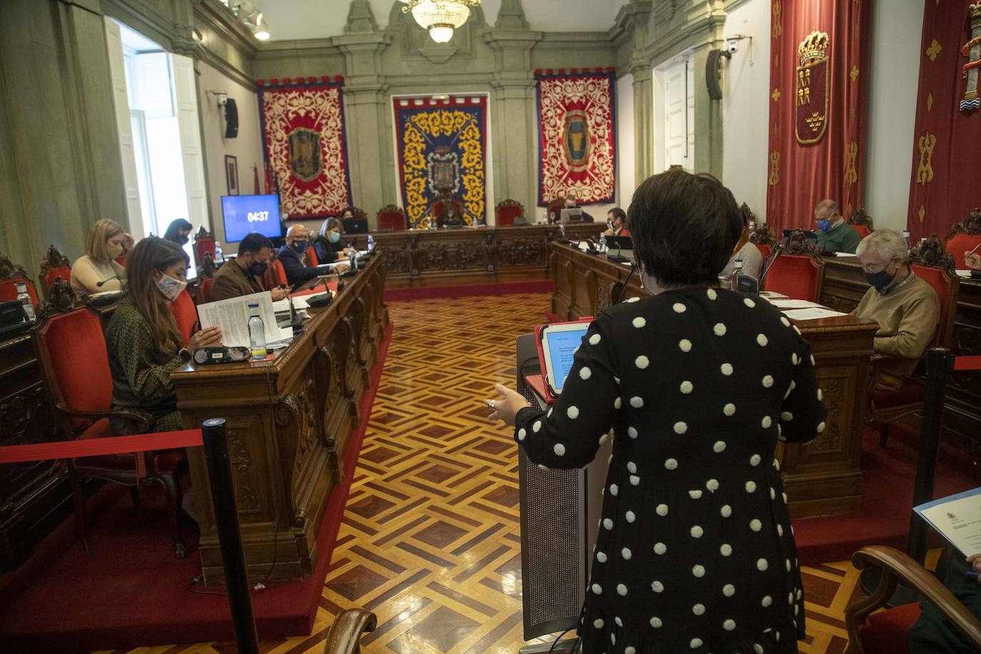 Fotos: Pleno del Ayuntamiento de Cartagena del jueves 17 de diciembrede 2020