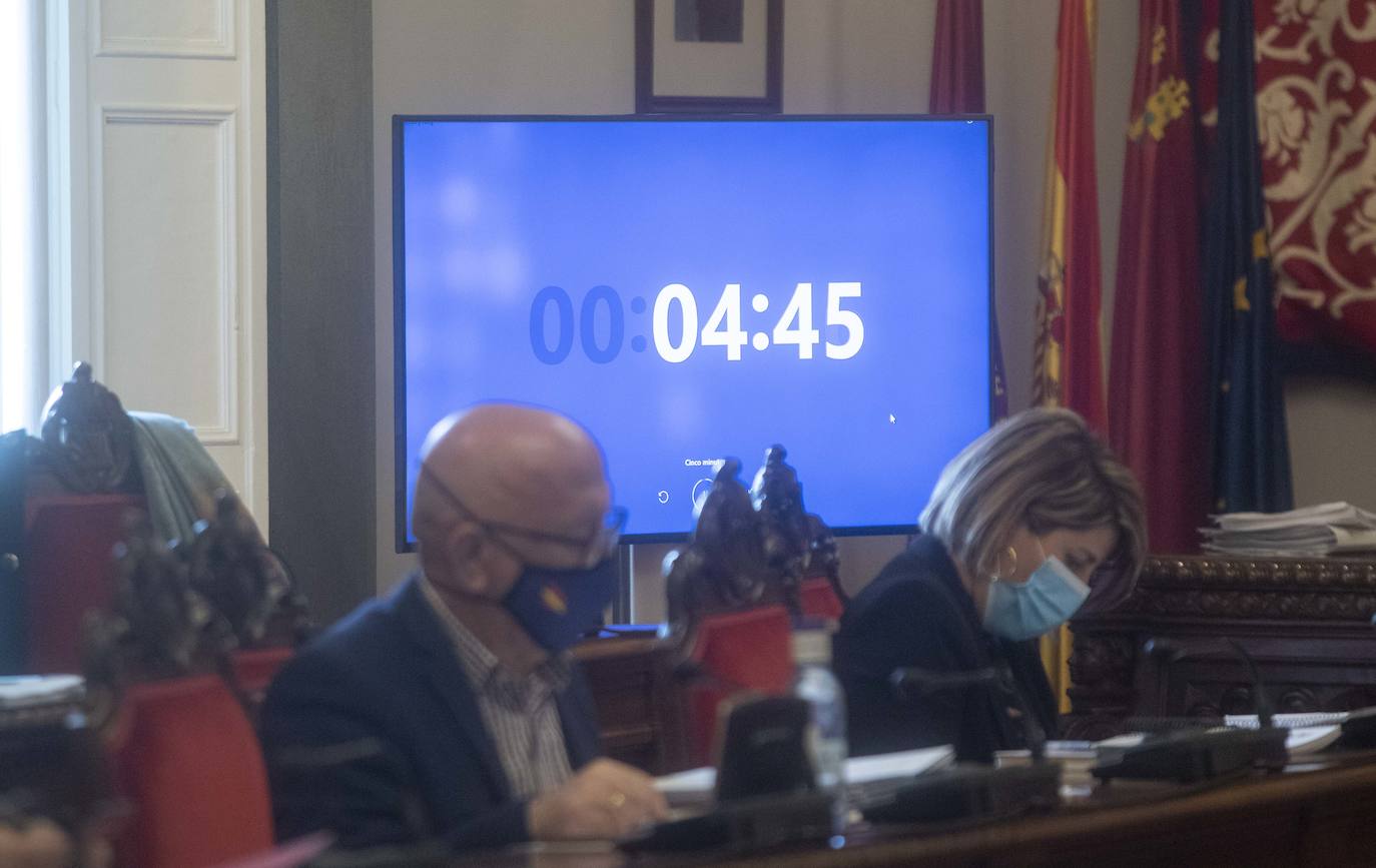 Fotos: Pleno del Ayuntamiento de Cartagena del jueves 17 de diciembrede 2020