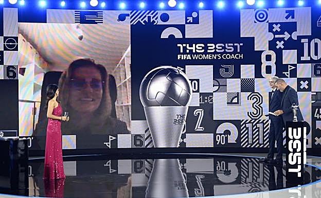 Sarina Wiegman, seleccionadora holandesa. 