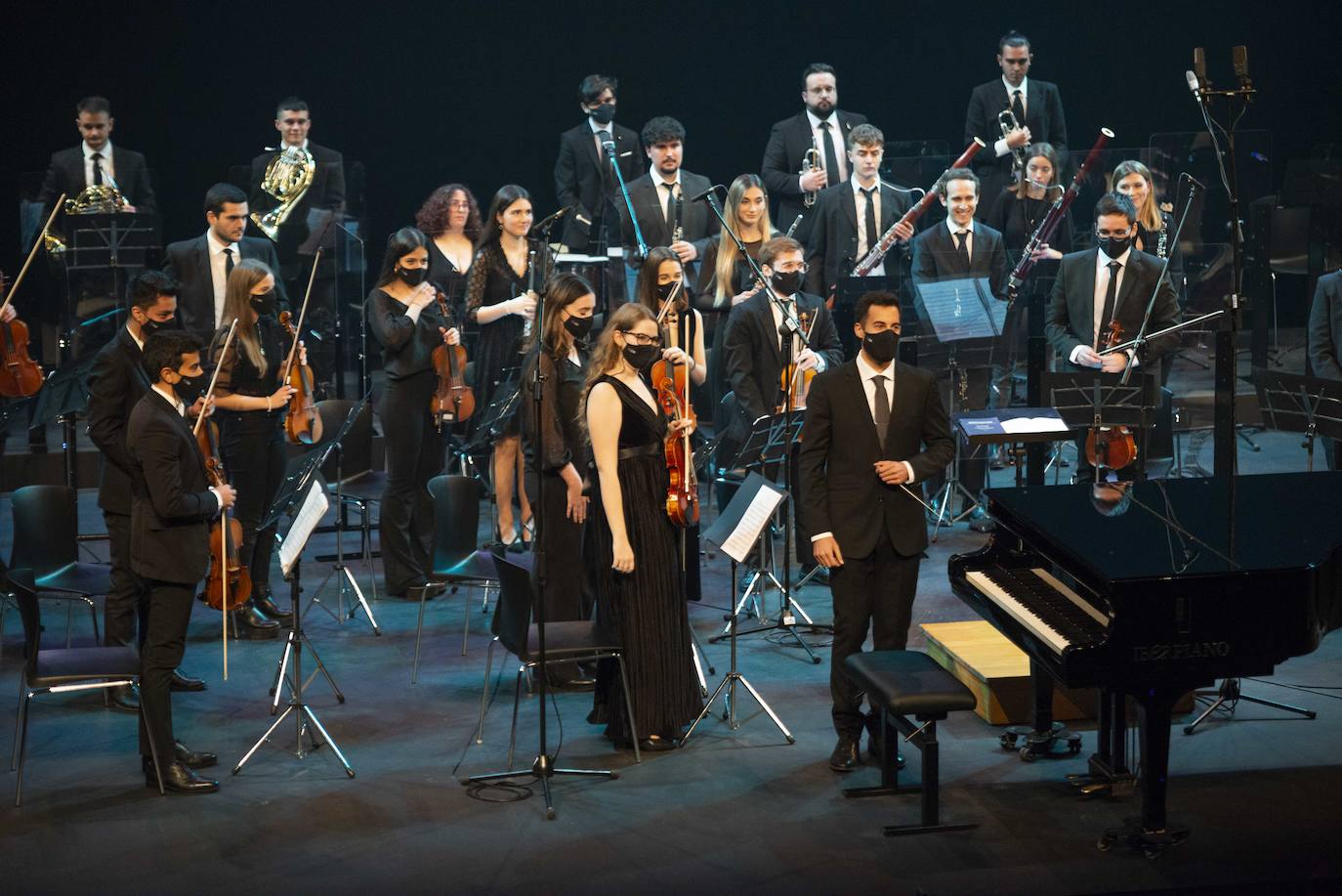 Fotos: Celebran los 250 años de Beethoven en el Teatro Circo