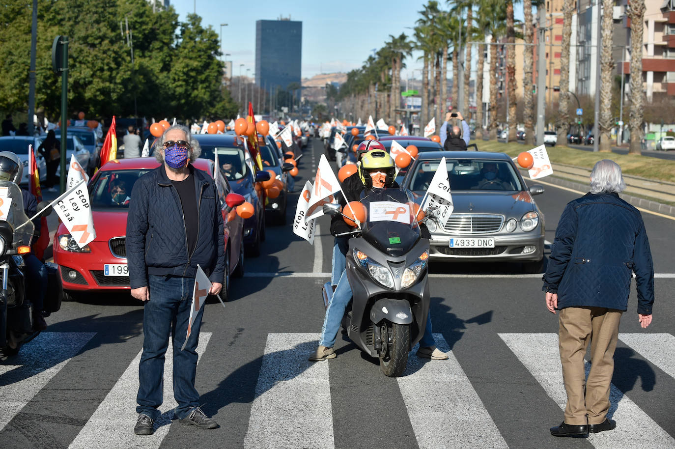 Fotos: Nueva protesta en Murcia contra la &#039;ley Celaá&#039;