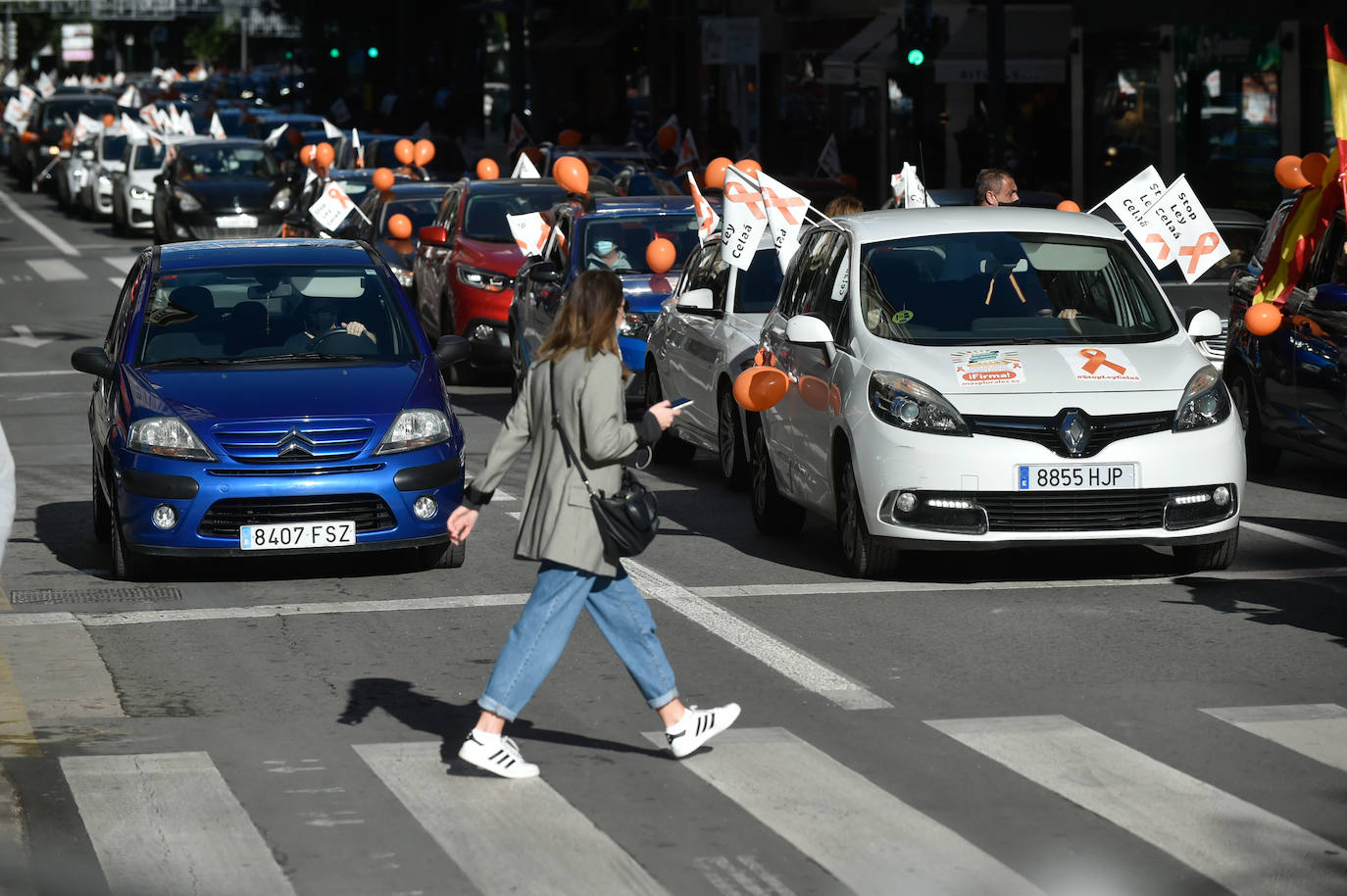 Fotos: Nueva protesta en Murcia contra la &#039;ley Celaá&#039;