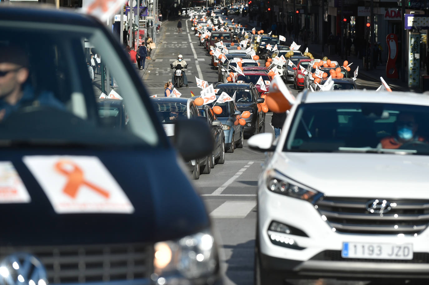 Fotos: Nueva protesta en Murcia contra la &#039;ley Celaá&#039;