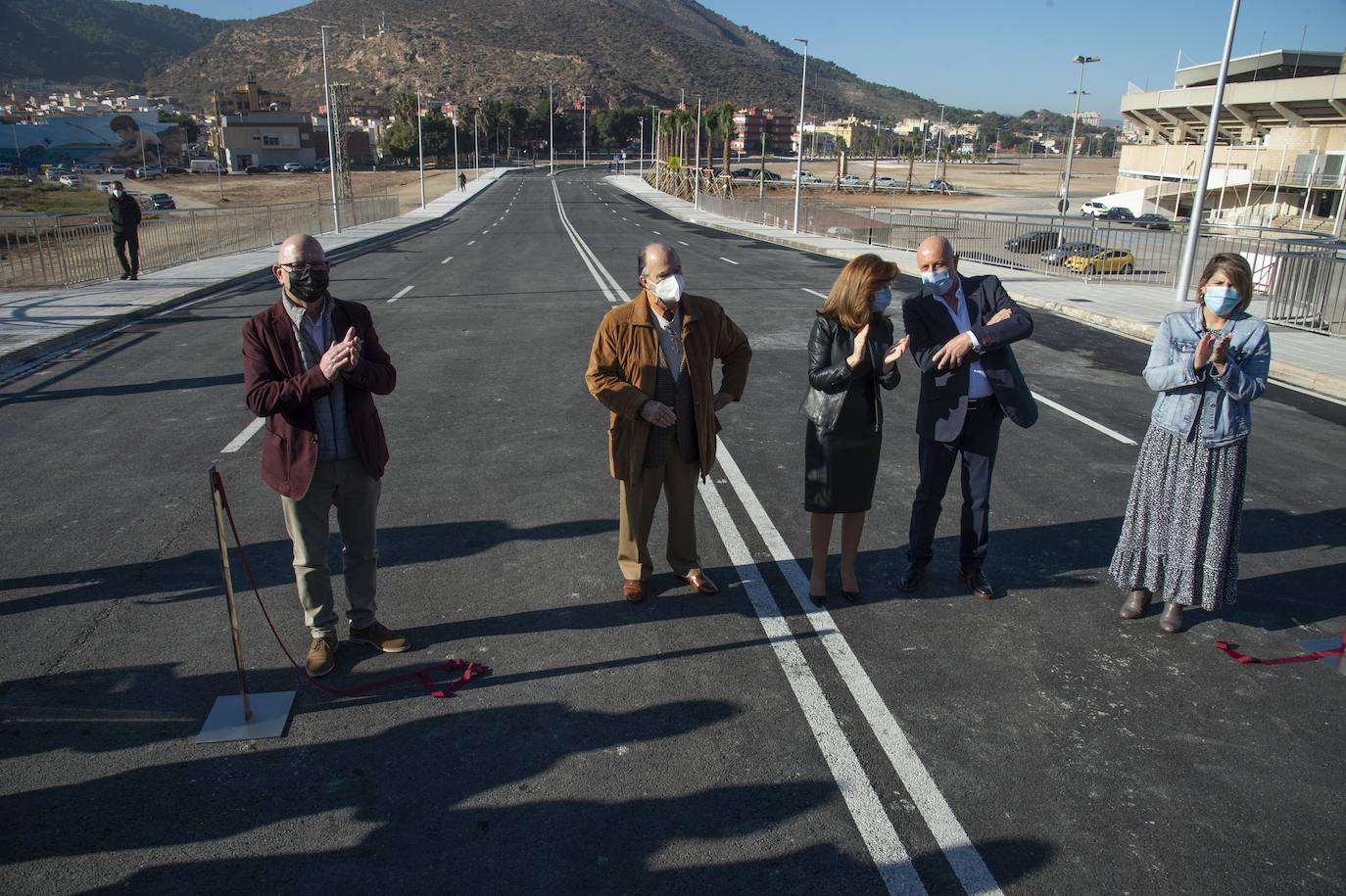Fotos: Abre al tráfico la avenida del Cantón de Cartagena 30 años después de ser proyectada