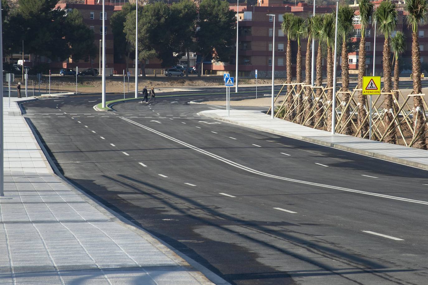Fotos: Abre al tráfico la avenida del Cantón de Cartagena 30 años después de ser proyectada