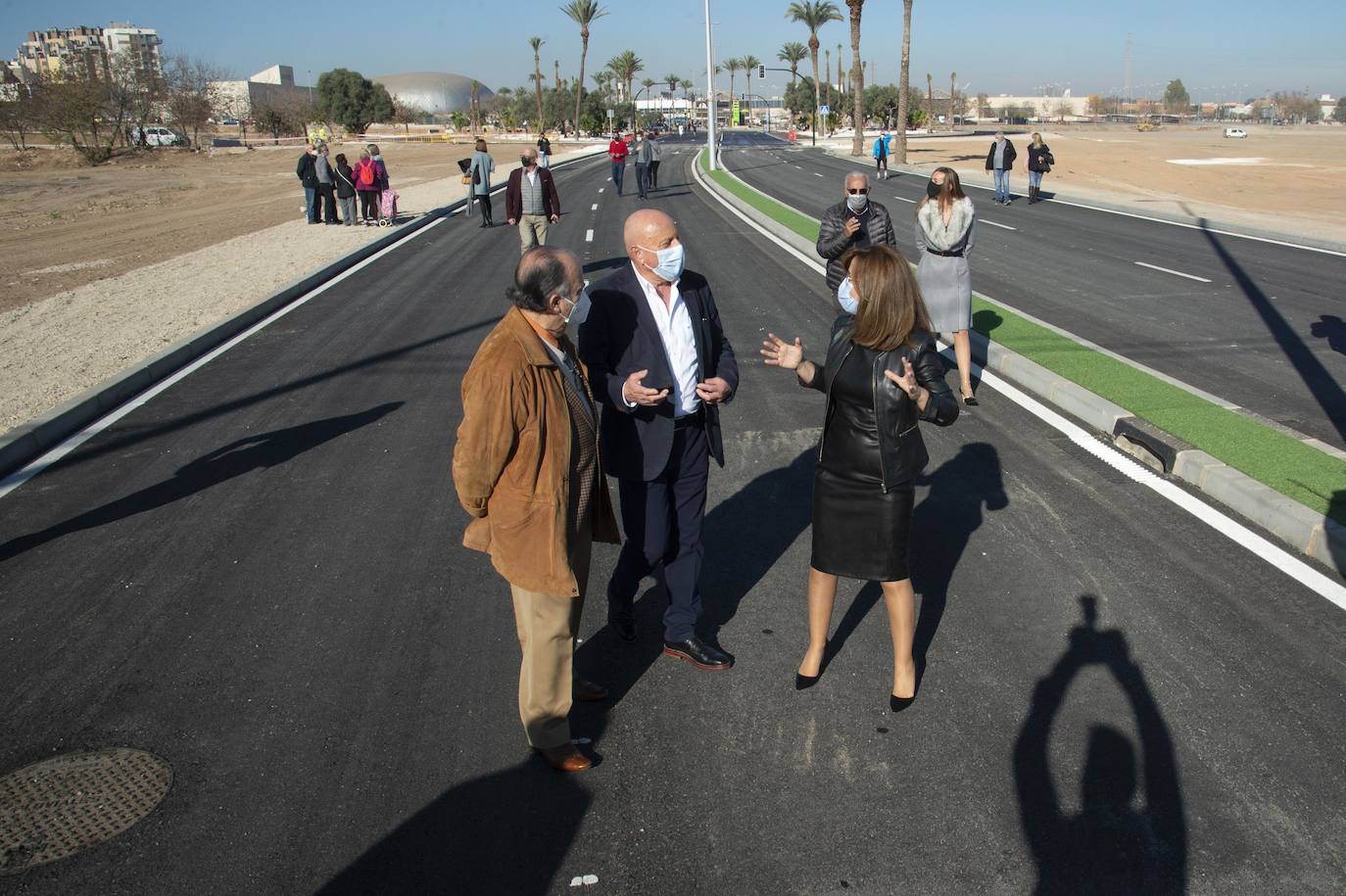 Fotos: Abre al tráfico la avenida del Cantón de Cartagena 30 años después de ser proyectada