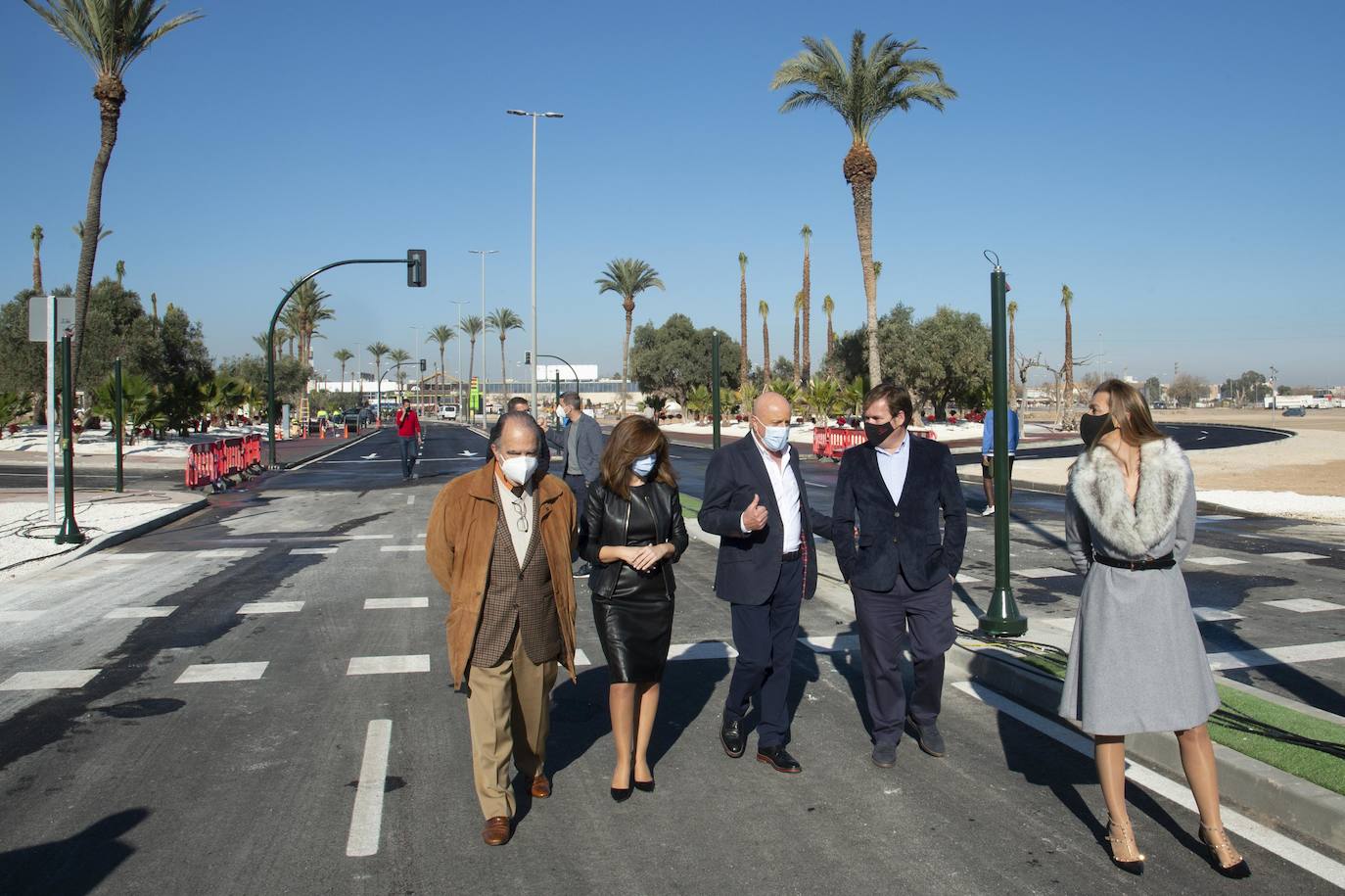 Fotos: Abre al tráfico la avenida del Cantón de Cartagena 30 años después de ser proyectada