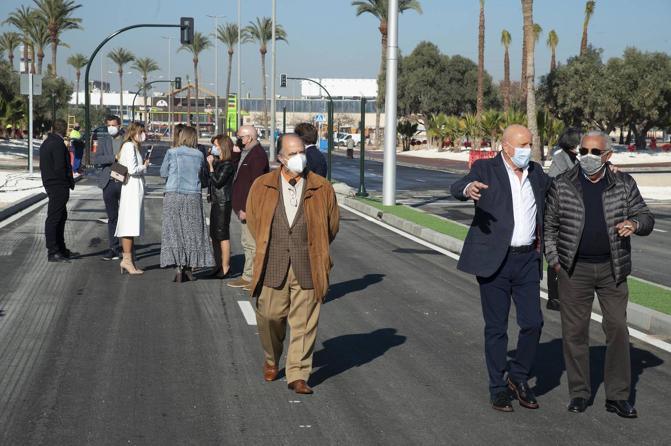Fotos: Abre al tráfico la avenida del Cantón de Cartagena 30 años después de ser proyectada