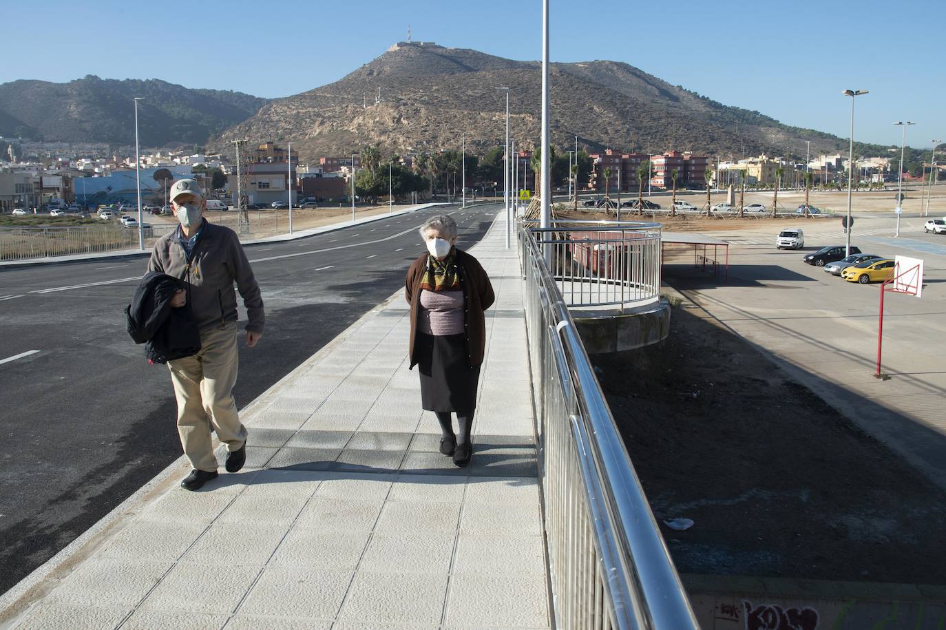Fotos: Abre al tráfico la avenida del Cantón de Cartagena 30 años después de ser proyectada