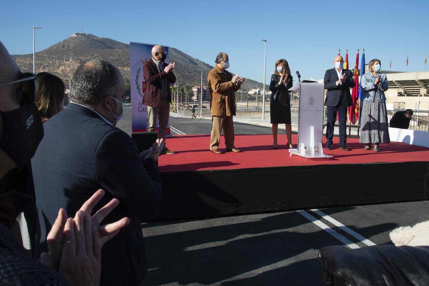 Fotos: Abre al tráfico la avenida del Cantón de Cartagena 30 años después de ser proyectada