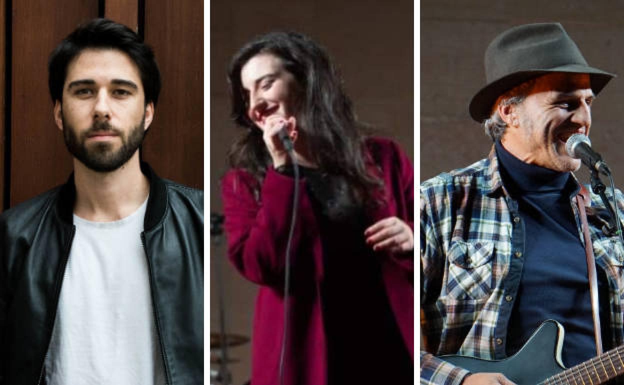 Adrián Riquelme, cantante de Claim, Laura Uve, y Miguel Bañón, algunos de los artistas que pasarán por el festival.