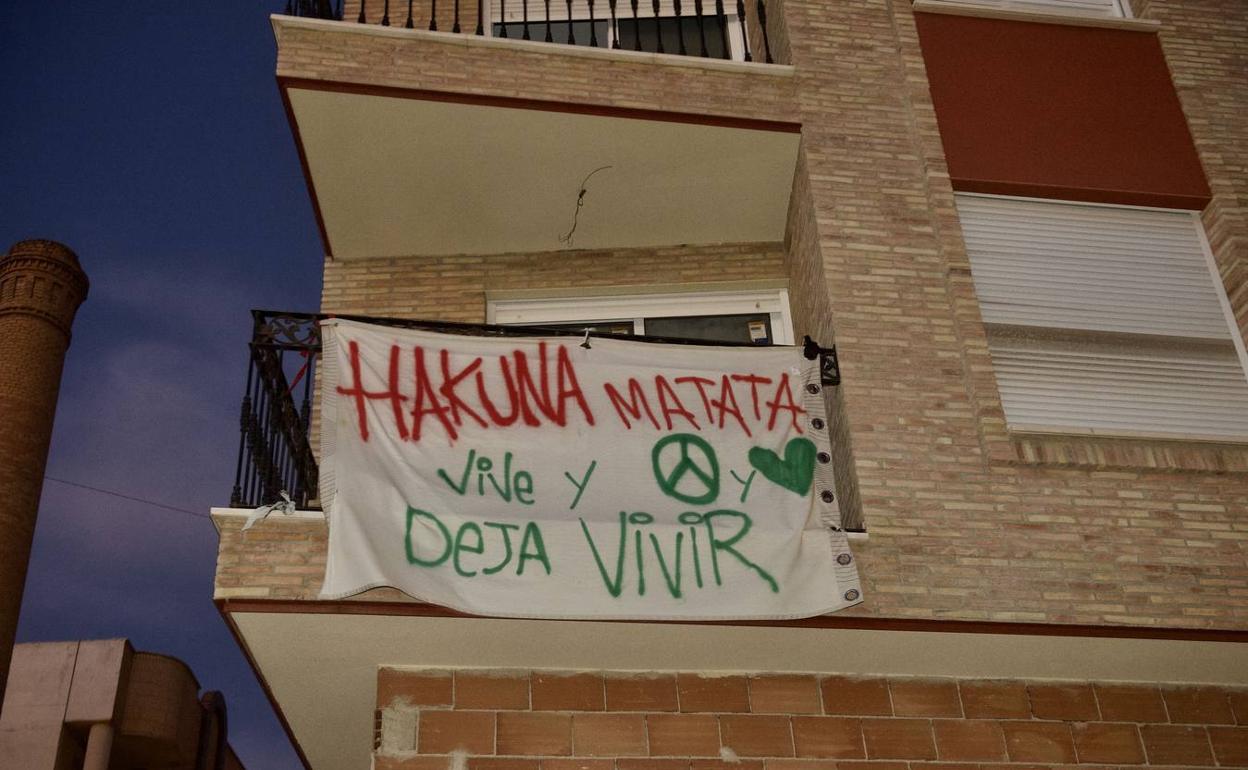 Imagen de archivo de una casa okupada en Torreagüera.