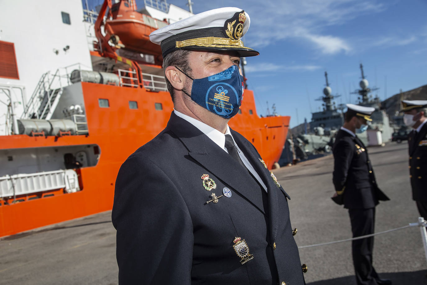 Fotos: El buque &#039;Hespérides&#039;, de la Armada Española, sale hacia la Antártida