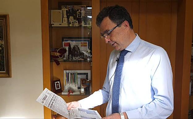 El alcalde de Murcia, José Ballesta. 