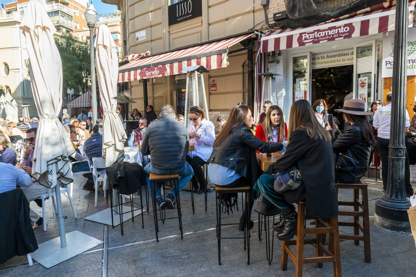 Fotos: Ambiente en Murcia durante el aperitivo y el &#039;tardeo&#039; de Nochevieja