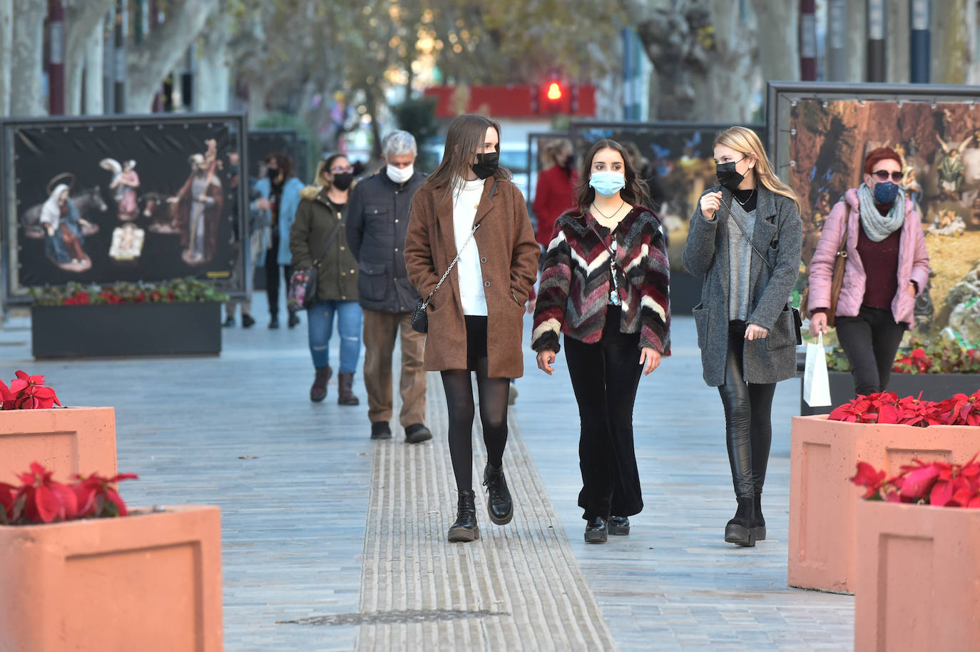 Fotos: Ambiente en Murcia durante el aperitivo y el &#039;tardeo&#039; de Nochevieja