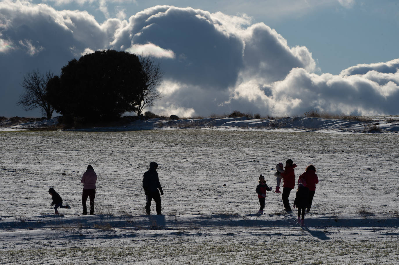 Fotos: El 2021 llega con nieve a Moratalla y Caravaca