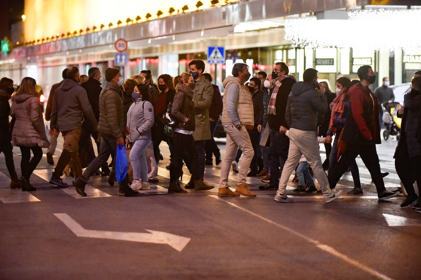 Fotos: Comercios llenos en Murcia en víspera de Reyes