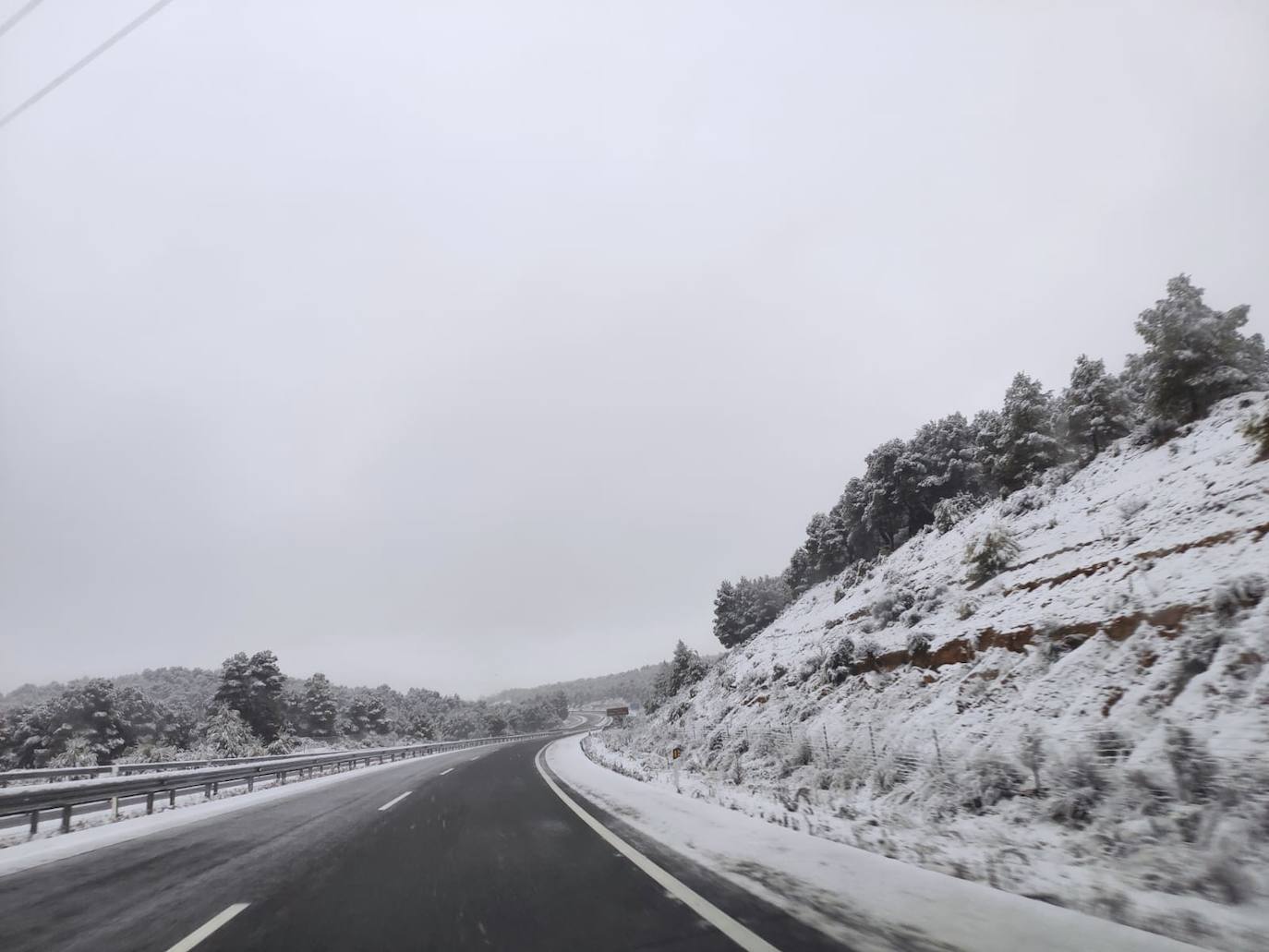 Autovía a su paso por Bullas. 